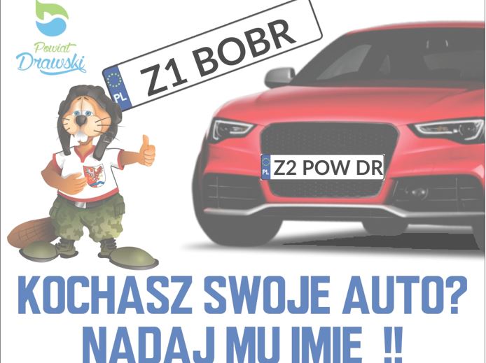 Indywidualne Tablice Rejestracyjne Powiat Drawski