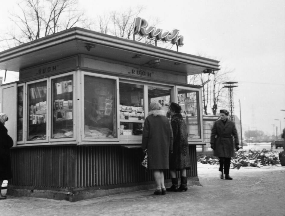 Kiosk Ruchu zdjęcie Narodowe Archiwum Państwowe w Szczecinie