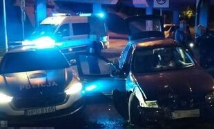 Lublin: Uciekał przed policją. Uszkodził dwa radiowozy