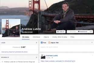 Andreas Lubitz - dlaczego to zrobiłeś?