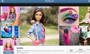 Barbie też jest na Instagramie! 