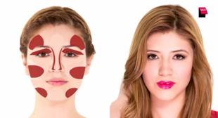 Jak wyszczuplić twarz makijażem?