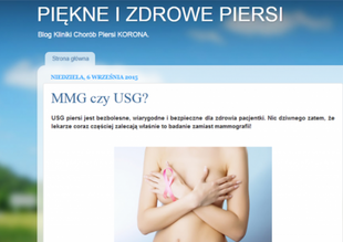 Boisz się raka piersi? - szukaj informacji na nowym blogu!