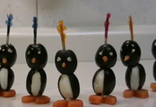 Pingwiny z oliwek - zaskocz swoich gości!