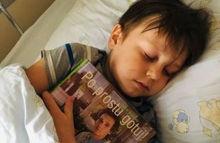 7- letni chory na białaczkę Poldek prosi kucharzy o filmy
