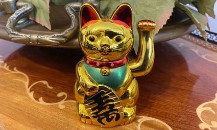 Maneki - neko, kot który gwarantuje szczęście i dobrobyt