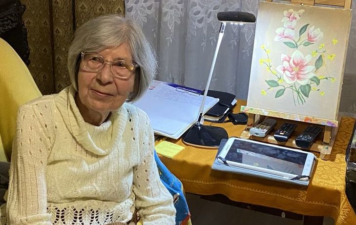 Anna Jedliczka - Mam już 85 lat, choruję na Parkinsona, a malowanie jest dla mnie najlepszym lekarstwem.