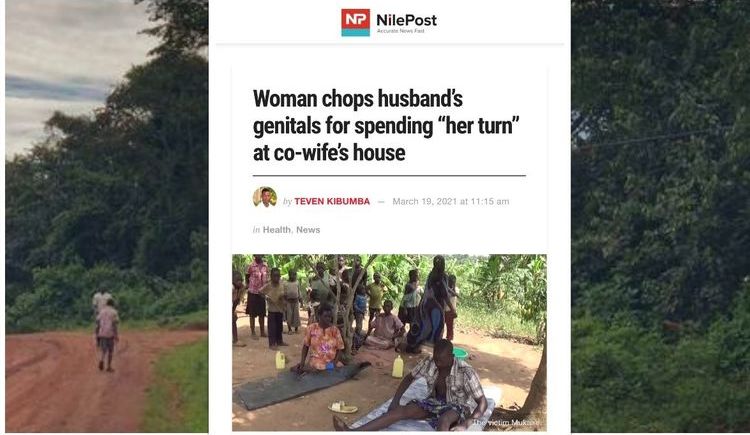 Uganda: Kobieta odcięła mężowi genitalia za to, że spędził noc z drugą żona, choć to nie była jej kolej