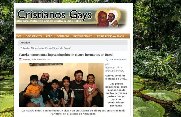 Małżeństwo gejów z Brazylii zaadoptowało czwórkę porzuconego rodzeństwa