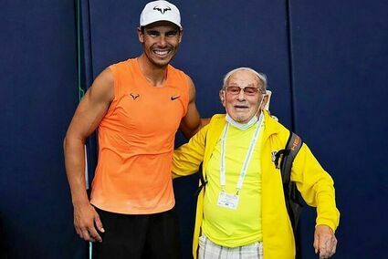 Rafa Nadal spełnił marzenie najstarszego tenisisty na świecie