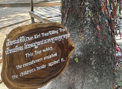 O to drzewo zabijano małe dzieci. "Ludobójstwo będzie zawsze częścią dziejów"
