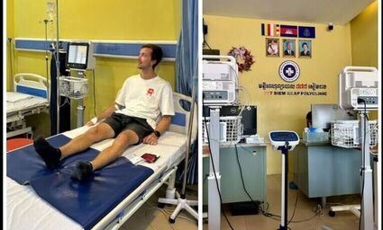 Zachorował w podróży na dengę. Trafił do szpitala w Kambodży