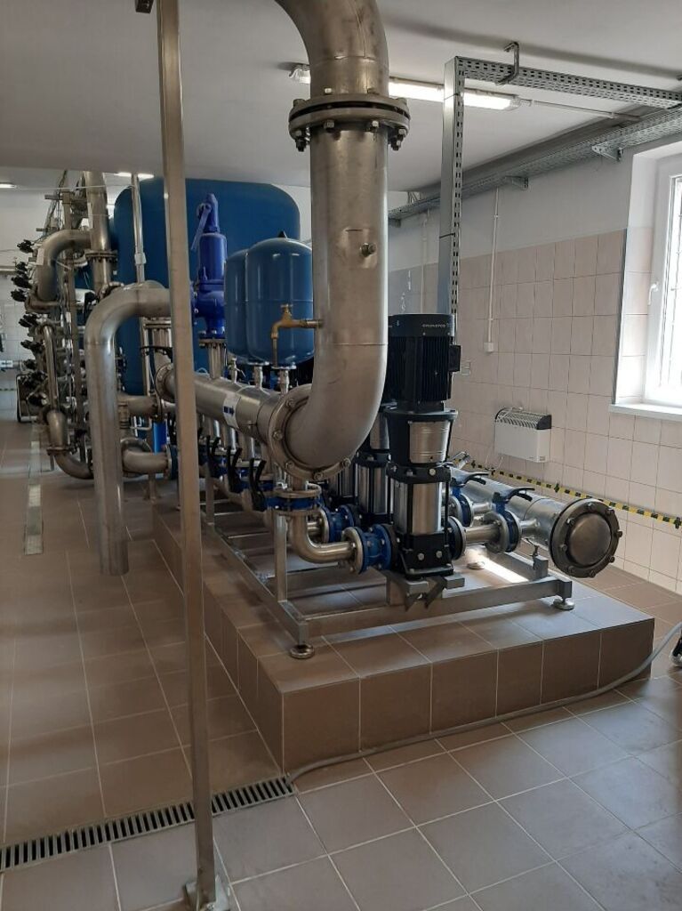 
                                                       Przebudowa i rozbudowa ujęcia i stacji wodociągowej w Abramowie
                                                