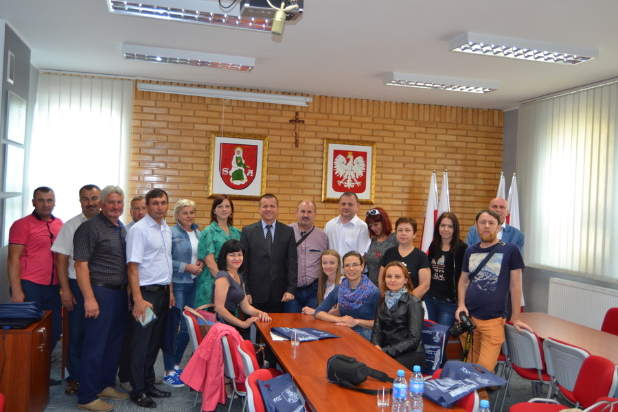 
                                                       3 lipca Urząd Miejski w Annopolu gościł przedstawicieli samorządów ukraińskich z Rejonu sławuckiego.
                                                