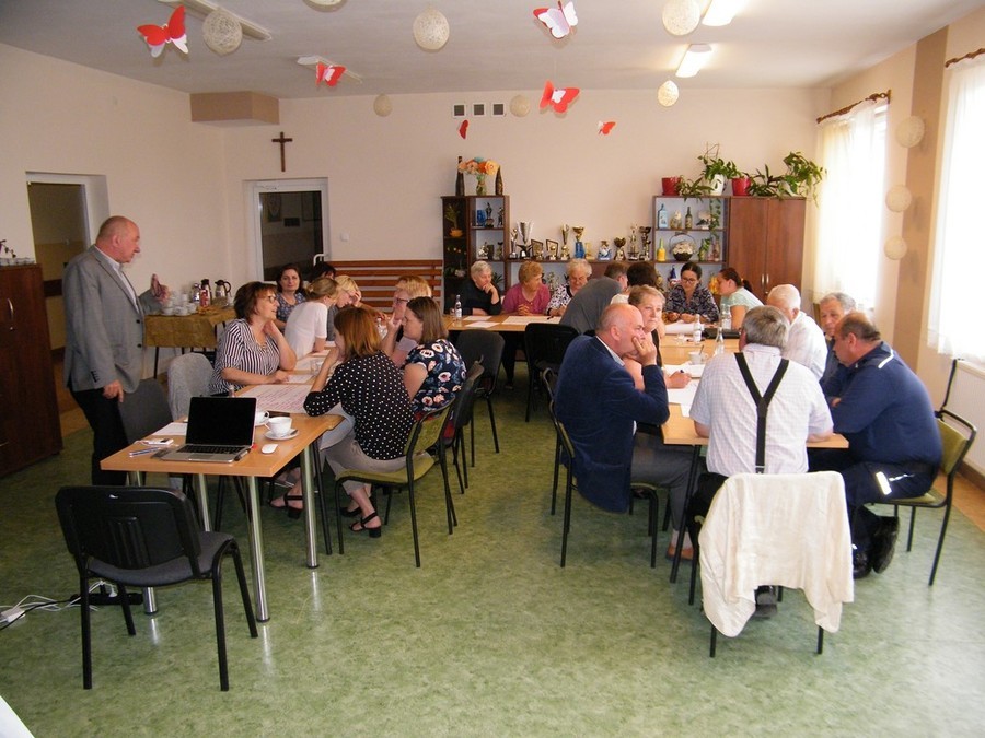 
                                                       Spotkanie warsztatowe nad opracowaniem Strategii Rozwiązywania Problemów Społecznych Gminy Annopol 
                                                