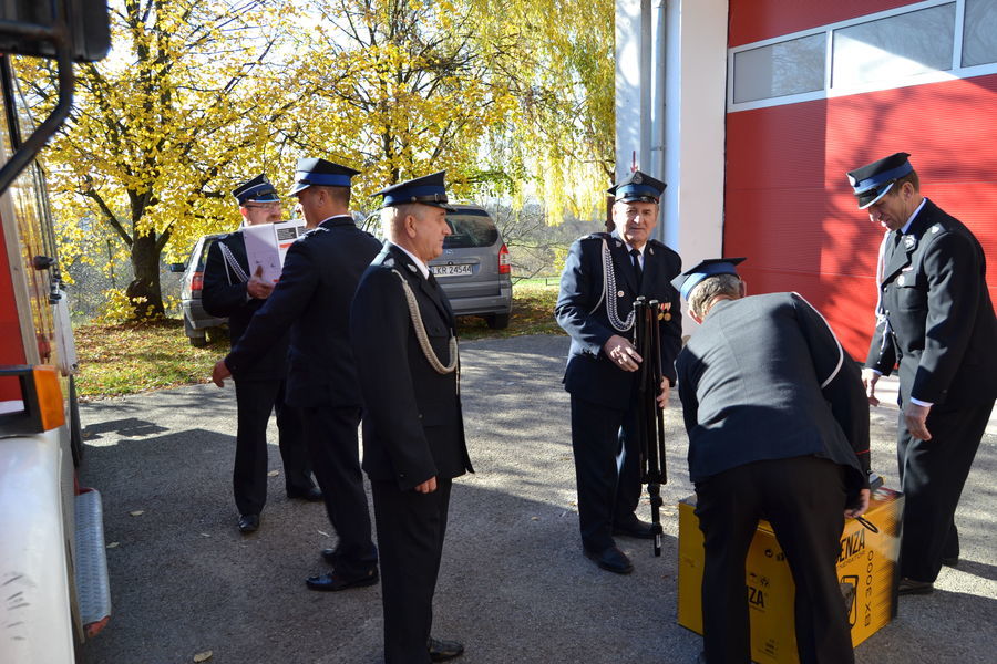 
                                                       Przekazanie nabytych urządzeń i wyposażenia dla Ochotniczych Straży Pożarnych z terenu Gminy Annopol 
                                                