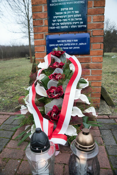 
                                                    Pomnik ku czci pomordowanych annopolskich Żydów
                                                