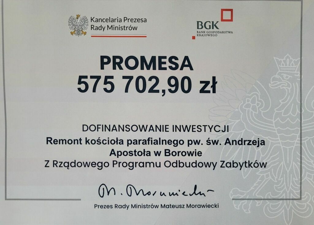 
                                                    PROMESY DLA GMINY ANNOPOL NA OCHRONĘ ZABYTKÓW.
                                                