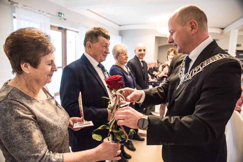 
                                                       JUBILEUSZ 50 LAT POŻYCIA MAŁŻEŃSKIEGO.
                                                