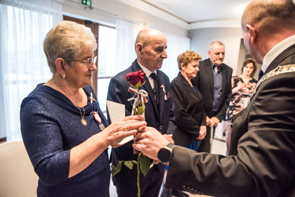 
                                                       JUBILEUSZ 50 LAT POŻYCIA MAŁŻEŃSKIEGO.
                                                