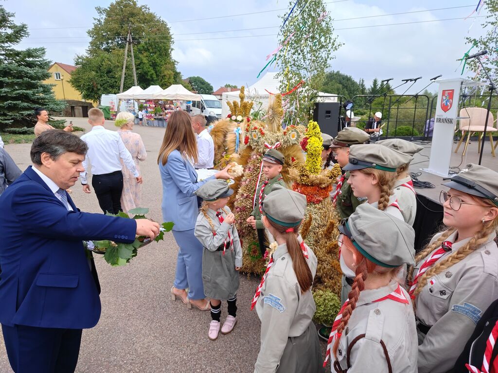 dożynki parafialne w mieście Brańsk 2025