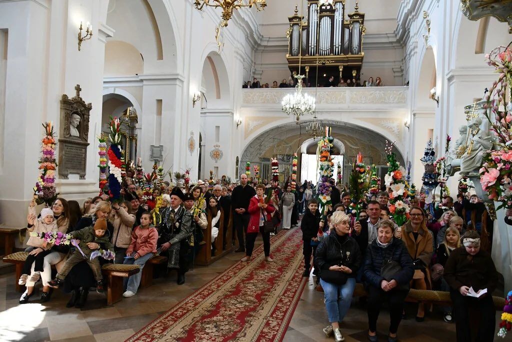 Niedziela Palmowa w Ciechanowcu