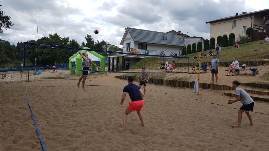 
                                                    XVIII Mistrzostwa Powiatu Kościerskiego  w Siatkówce Plażowej
                                                