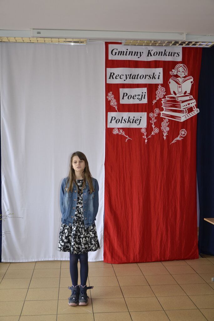 
                                                    Gminny Konkurs Recytatorski Poezji Polskiej
                                                