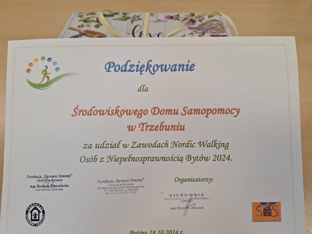 
                                                       Zawody Nordic Walking dla dorosłych osób z niepełnosprawnościami
                                                