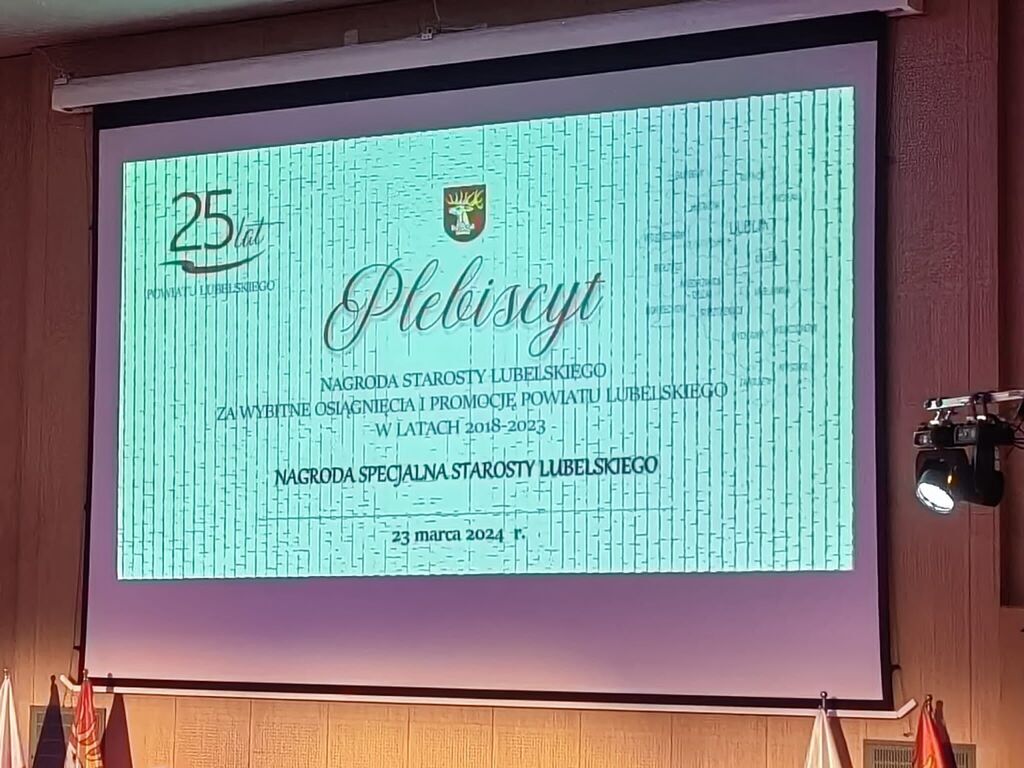 
                                                    25-lecie Odrodzenia Samorządu Powiatowego w Lublinie
                                                