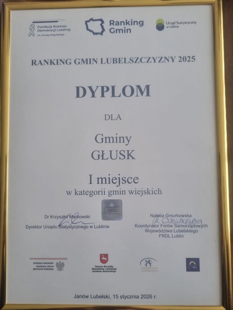 
                                                    Głusk: Najlepsi w regionie (foto)
                                                