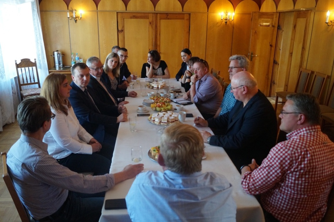 Wizyta delegacji z gminy partnerskiej Hagenow-Land