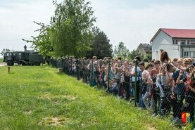 Ćwiczenia zintegrowane  10 Wrocławskiego Pułku Dowodzenia  w Gminie Domaniów