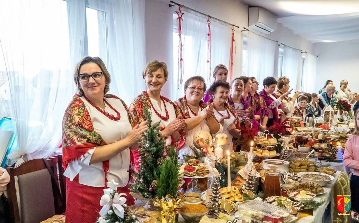 Pokaz Stołów Bożonarodzeniowych- Dom Strażaka w Domaniowie.