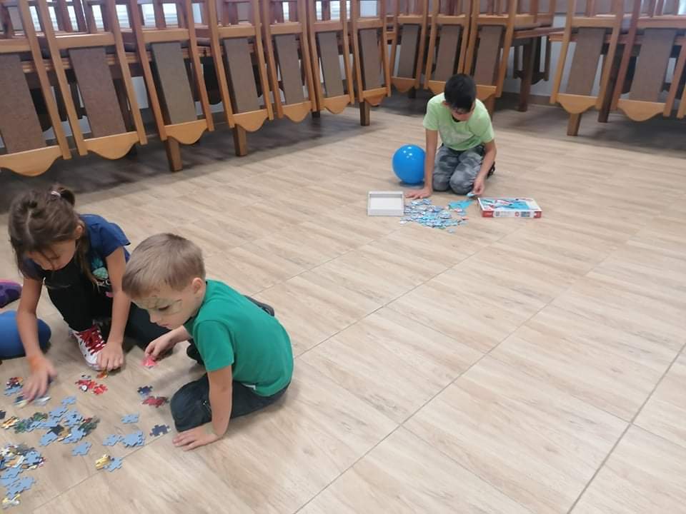 Dzień Dziecka w ramach projektu "Aktywiazacja mieszkańców gminy Domaniów"