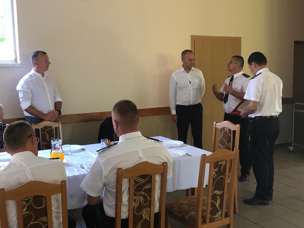 Spotkanie Posła Pawła Hreniaka ze strażakami OSP Kończyce i Goszczyna