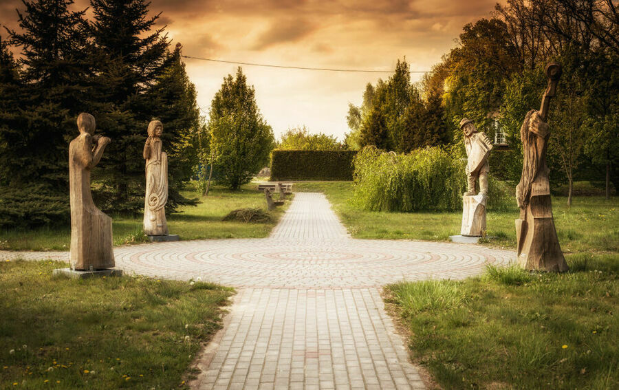 Park rzeźb w Rakowcu