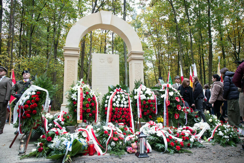Odsłonięcie pomnika ofiar Akcji Reinhardt