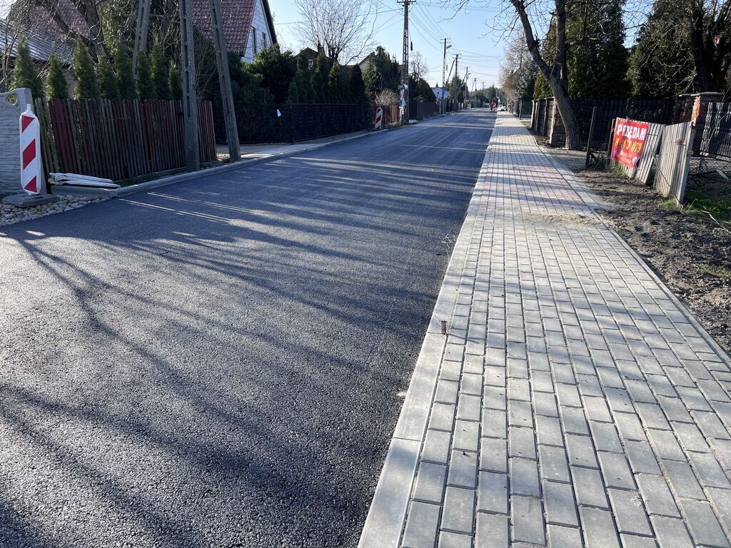 Modernizacja drogi gminnej w Zalesiu