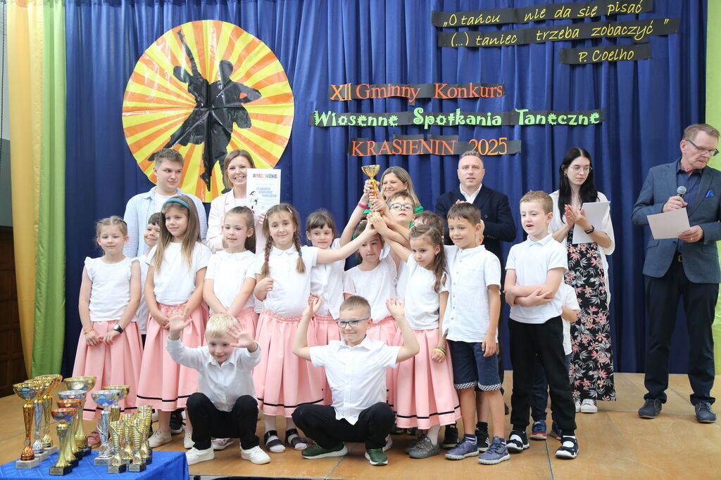 Gminny Konkurs Taneczny w Krasieninie