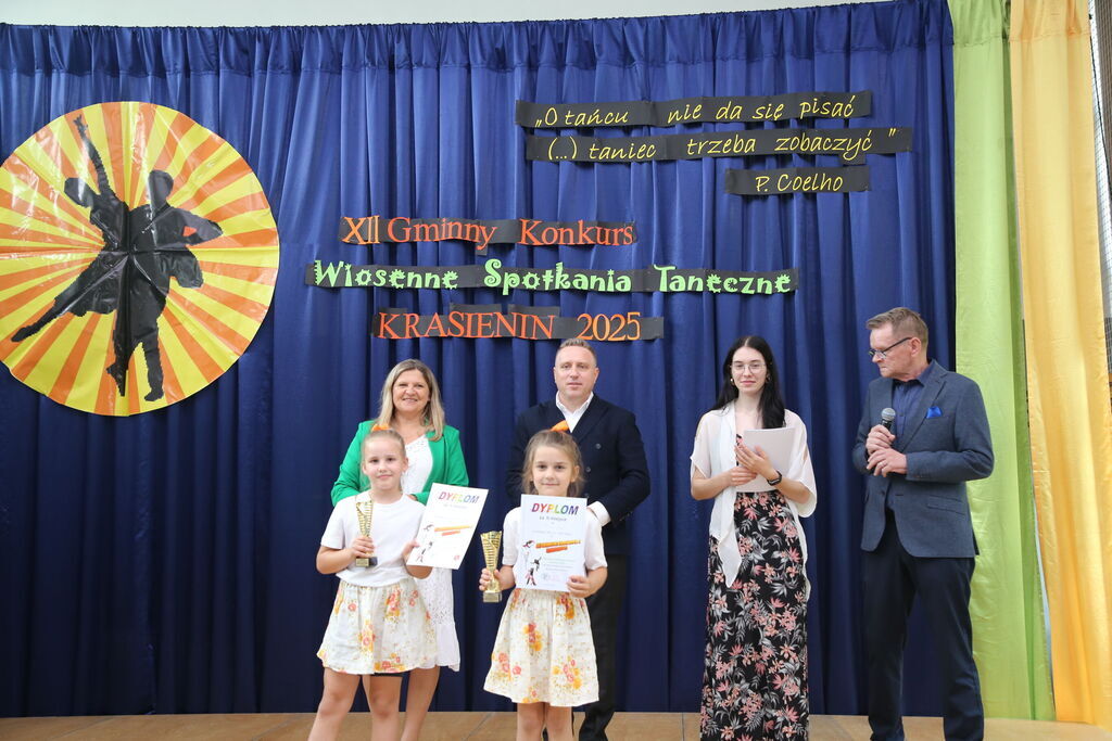 Gminny Konkurs Taneczny w Krasieninie