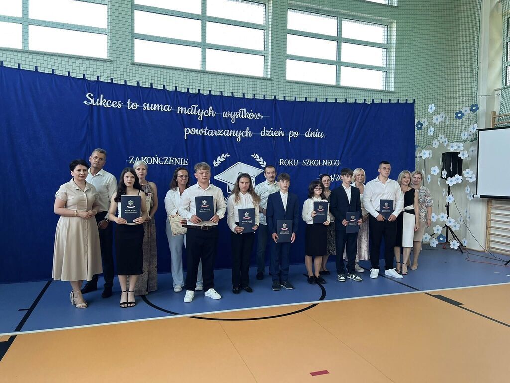 Zakończenie roku szkolnego w Rudce Kozłowieckiej