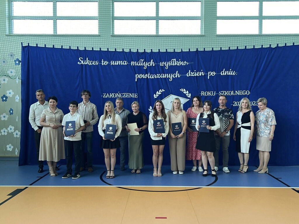 Zakończenie roku szkolnego w Rudce Kozłowieckiej