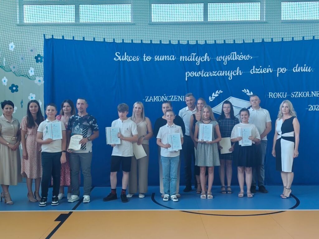 Zakończenie roku szkolnego w Rudce Kozłowieckiej