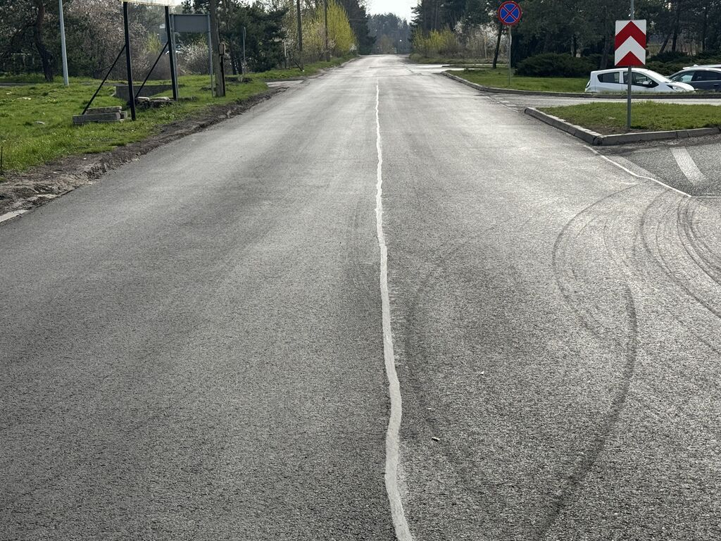 Wymiana nawierzchni odcinka ulicy Przemysłowej w miejscowości Niemce