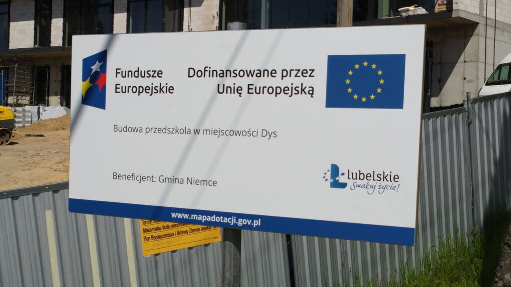 Budowa przedszkola w miejscowości Dys