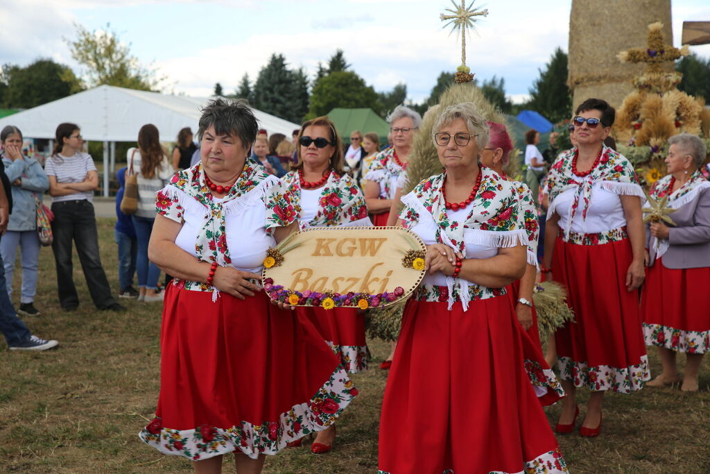 Dożynki Gminy Niemce 2025 - korowód wieńców