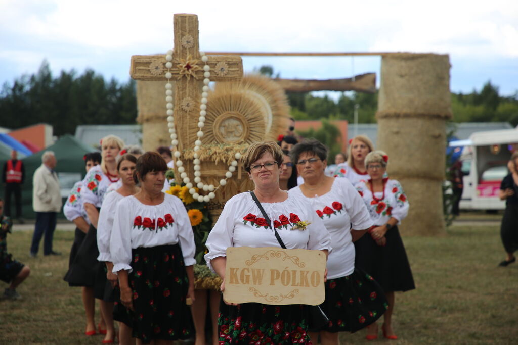 Dożynki Gminy Niemce 2025 - korowód wieńców