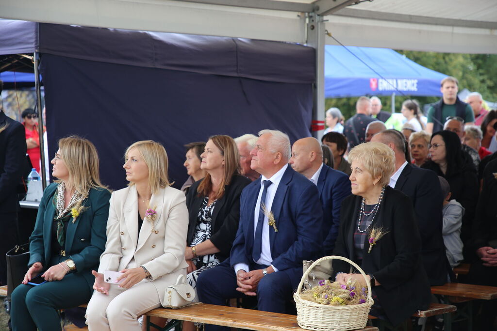 Dożynki Gminy Niemce 2025 - korowód wieńców