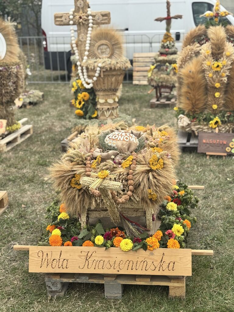 Dożynki Gminy Niemce 2025 - korowód wieńców